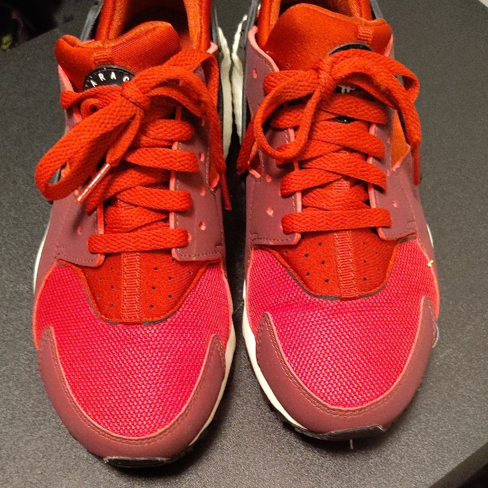 Nike Kids Red and Purple Sneakers
